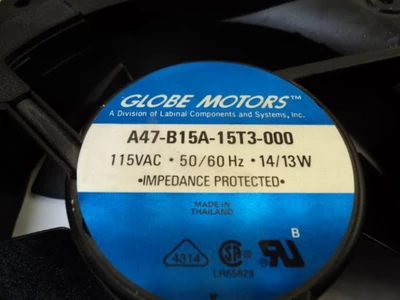Used GLOBE MOTORS _UNKNOWN_ Electronic Component Fans | OCO Industrial #1645005