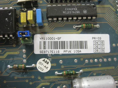 ABB YM110001-SF PROCESSOR BOARD ABB PFVK 105A YM110001SF