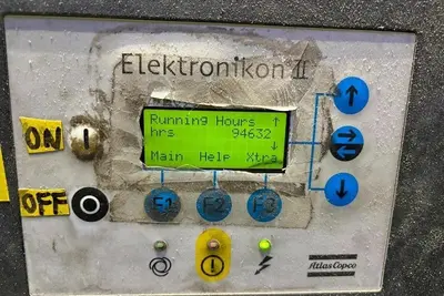 75 HP ATLAS COPCO MODEL GA55VSD ROTARY SCREW AIR COMPRESSOR