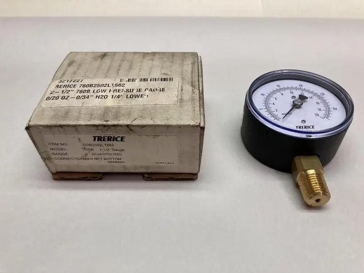 New | in-Stock TRERICE 760B2502LT662 Universal Pressure Meters Ohio US | Surplus Asset Holdings #1238137