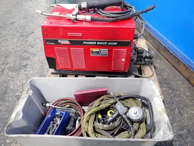 USED LINCOLN ELECTRIC POWER WAVE 455M