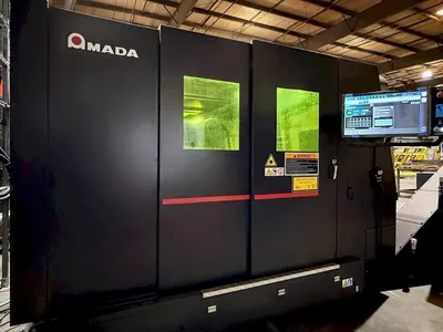 Used 2023 AMADA REGIUS 3015 AJE FIBER Laser Cutters | Machine Factory Outlet #1267061