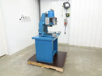 Acromark 630 Pneumatic Air Punch Press 3.5" Stroke 8" Throat 16x10"