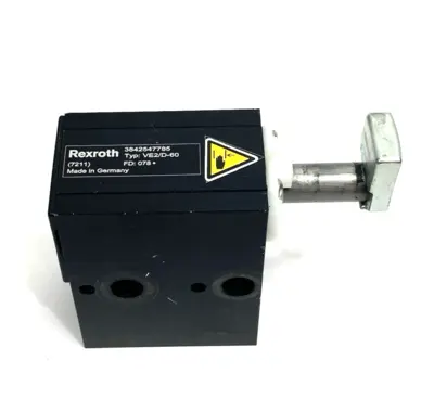 Used Bosch Rexroth Pneumatic Stop Gate Module VE2/D-60 NO HARDWARE Pneumatic Cylinders Michigan US | Maverick Industrial Sales #1454010