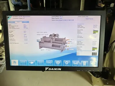 USED 2020 DAIKIN 560 TON CENTRIFUGAL MAGNETIC BEARING WATER