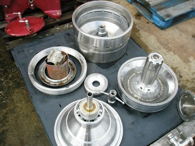 Westfalia SAMR 5036 sanitary clarifier centrifuge - parts machine.