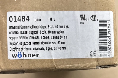 NEW Wohner 01484