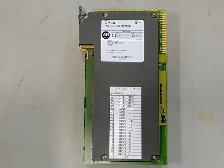 Used ALLEN-BRADLEY 1771-IAD Misc Electrical & Power Parts British Columbia CA | Lenmark #247900