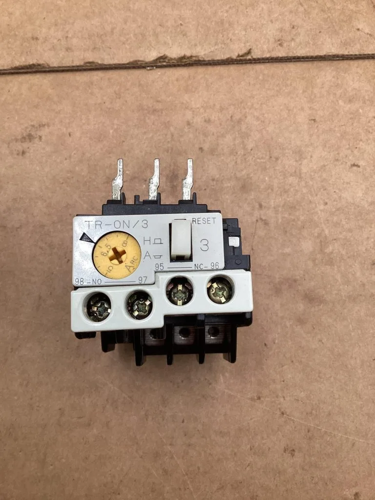 Fuji Electric TR-0N/3 Overload Protection Relay