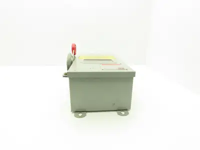 Cutler Hammer Eaton DH362UDKW Safety Disconnect Switch 60A 600V 3Ph Non Fused