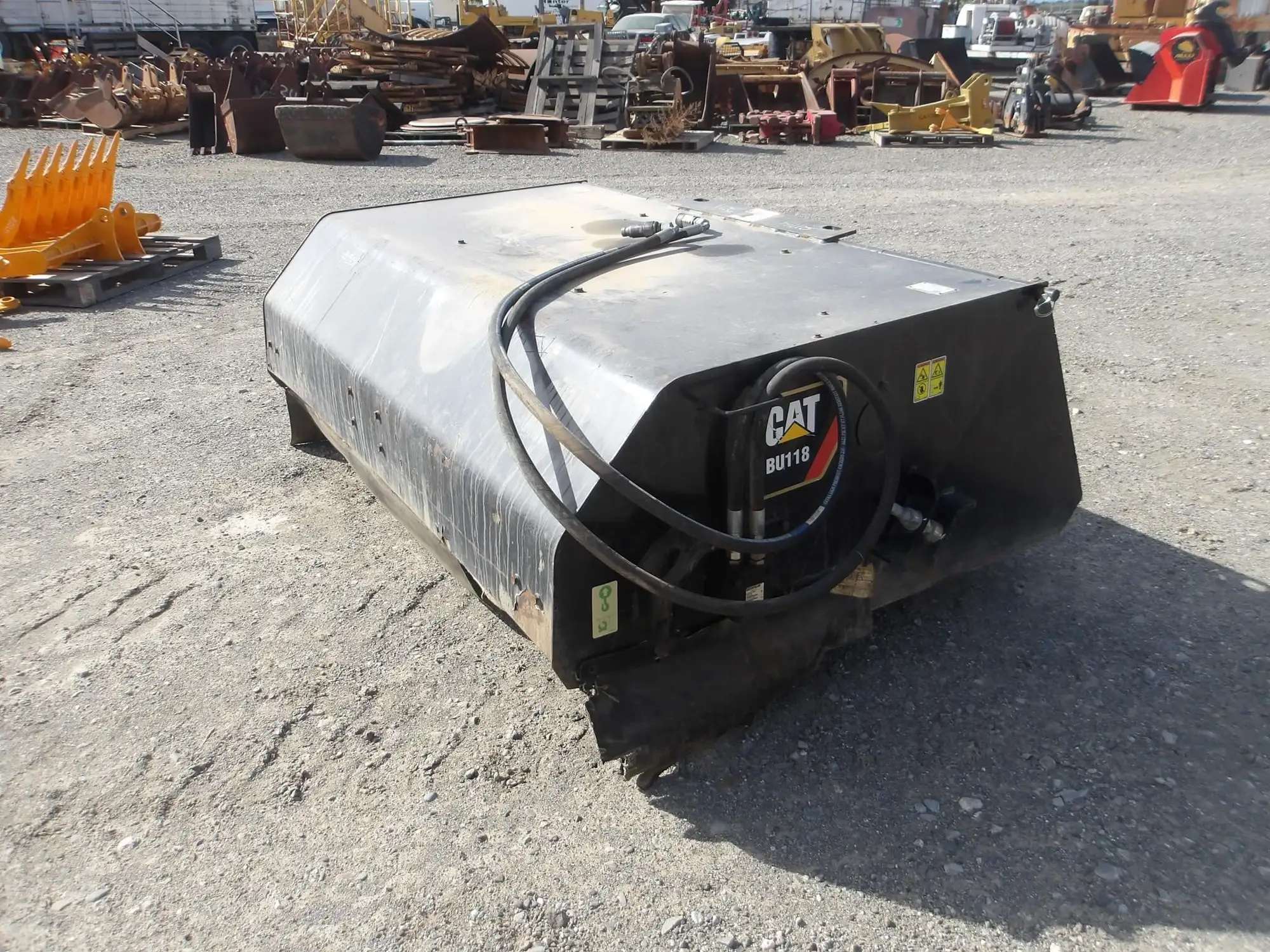 Used 2019 CATERPILLAR BU118 Mechanical Sweepers California US | Western Trencher & Equipment, Inc. #1497699