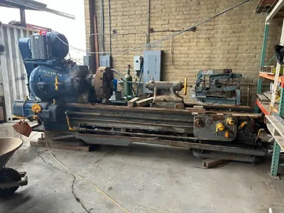 BOYE & EMMES 27" Lathe Engine Lathes | Tight Tolerance Machinery (1)