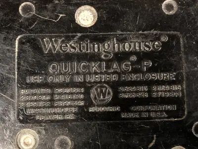 USED WESTINGHOUSE WESBR115-U-C