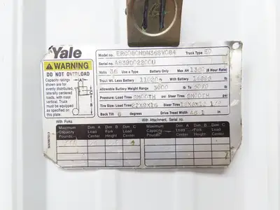 Yale 1324951 Electric Forklift Motor Contactor Control Assembly Off ERC080