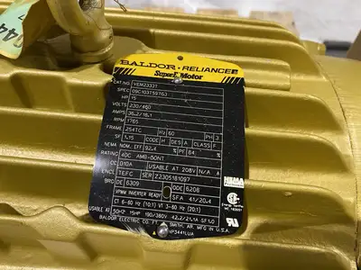 NEW ABB BALDOR RELIANCE SUPER-E 15HP 1765 RPM 230/460V 3PH FR: 254TC TEFC