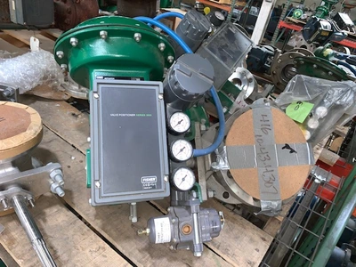 4" V150 Fisher V-Ball Control Valve, New Storeroom Spare