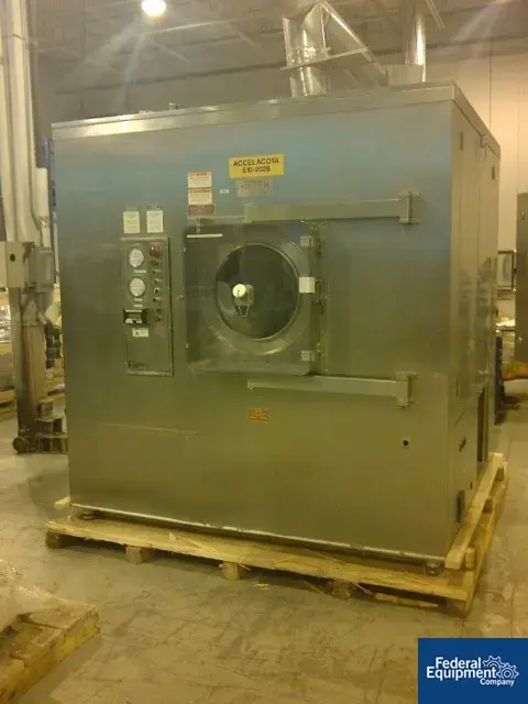 Used Thomas Processing 60" Thomas Accela-Cota 60DXXL Coating Pan, S/S Coating Pans CA | Federal Equipment Company #127746