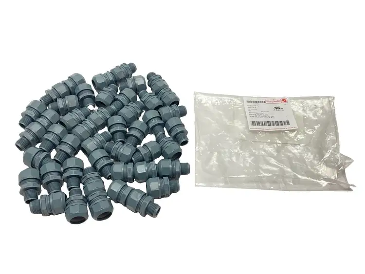 New | in-Stock Murrplastik Conduit Fitting Grey EH-M 16X1.5/11 LOT OF 45 Electrical Fittings Michigan US | Maverick Industrial Sales #1487692