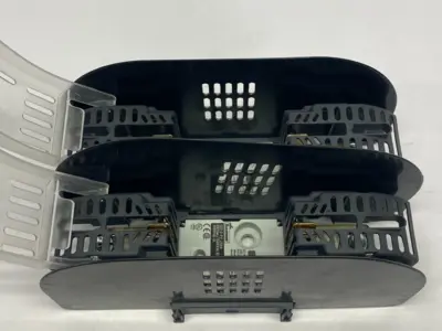 USED COOPER BUSSMANN PHOTOVOLTAIC FUSE BLOCK 250A BLOCK OF 2