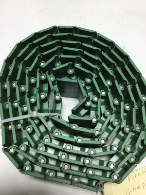 System Plast 831K325 Conveyor Chain TableTop Plastic Chain 831 Series Green