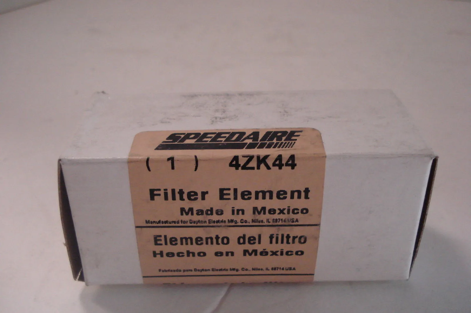 NEW SPEEDAIRE 4ZK44 FILTER ELEMENT