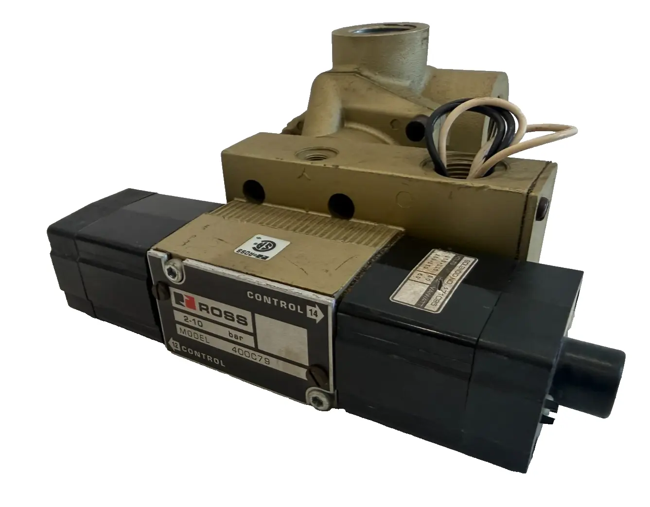 USED ROSS 2776B5003 SOLENOID VALVE 400C79