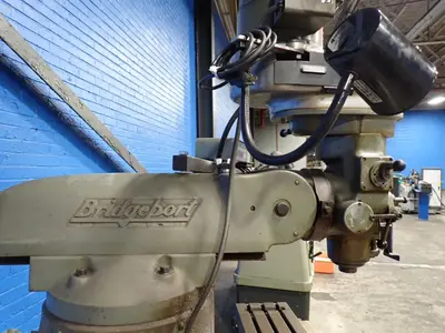 Bridgeport 9" X 42" Vertical Mill