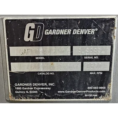 USED GARDNER DENVER, INC. GAFMDRA