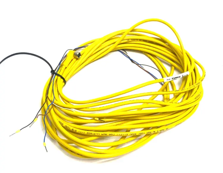 Used TURCK SINGLE ENDED PICOFAST CORDSET M8 FEMALE RT ANGLE U99-11072 Cable & Wire | Maverick Industrial Sales #1105598