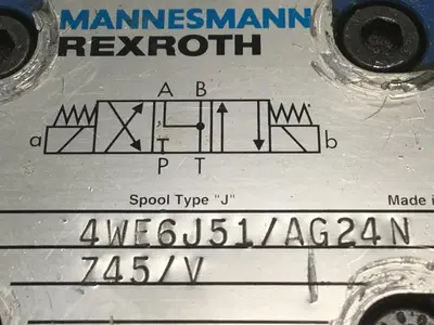 USED REXROTH 4WE6J51AG24N745V