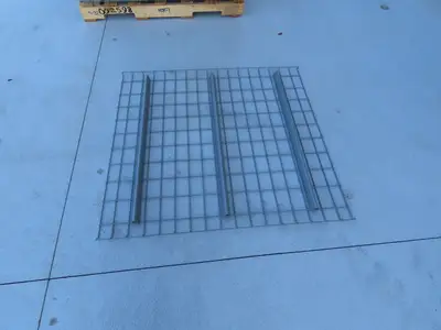 Pallet Rack Racking Shelf Wire Deck Decking Mesh 42" x 46" Waterfall 2000 LB