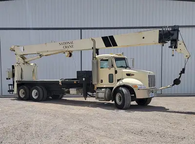 Peterbilt 335 Truck with National Crane 900A Crane