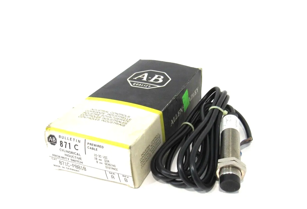 NEW ALLEN BRADLEY 871C-P8B18 PROXIMITY SWITCH SER.A 871CP8B18