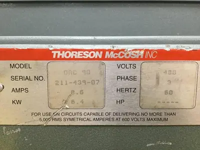 USED THORESON MCCOSH DAC 90
