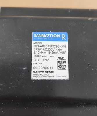 NEW SANYO DENKI R2AA08075FCSCKM6