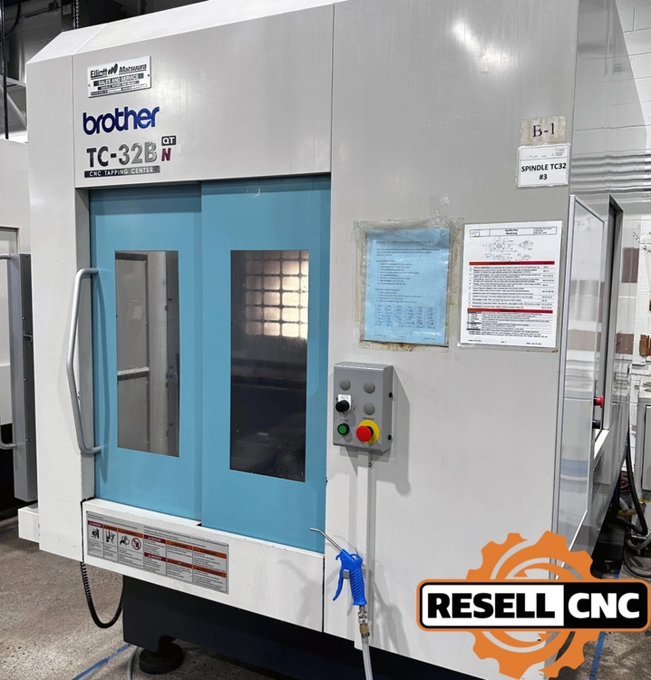 Used 2008 Brother TC-32BN QT Drilling & Tapping Centers Florida US | Resell CNC #477557