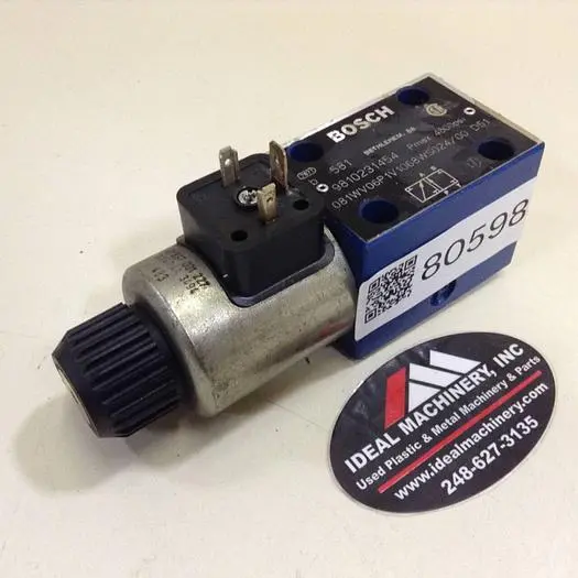 Used BOSCH 9810231454 Valves/Fittings Michigan US | Ideal Machinery #702285