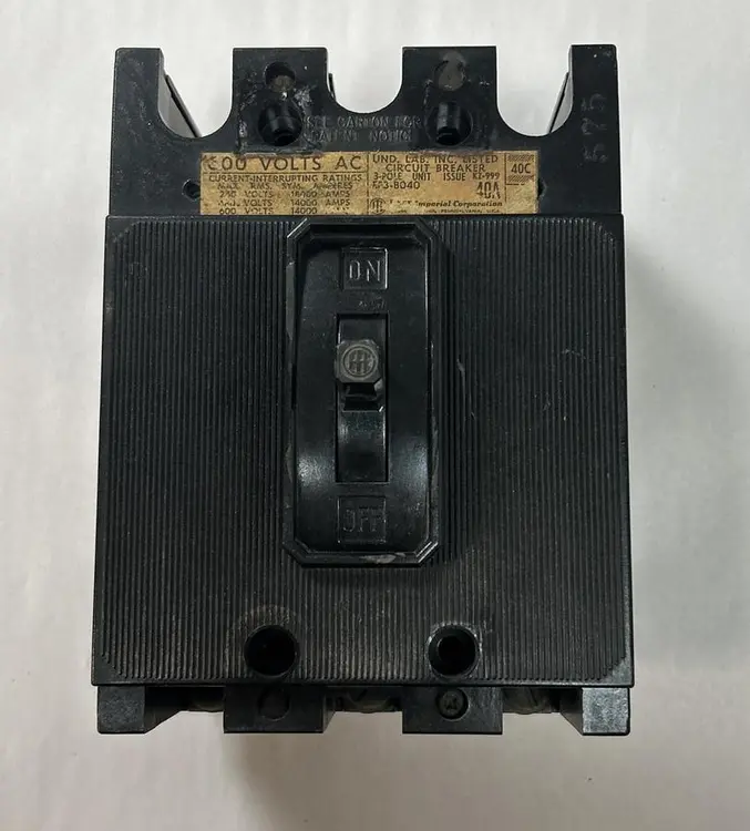 Used ITE EF3-B040 Miscellaneous Equipment (Electrical & Power) Ohio US | Surplus Asset Holdings #1747414