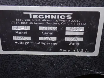 USED TECHNICS HUMMER II / HUII