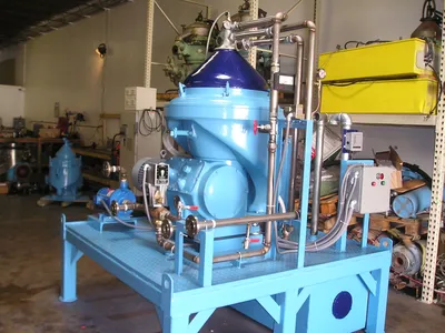 Alfa-Laval MAPX 313 TGT-29-60 oil purifier, SS.