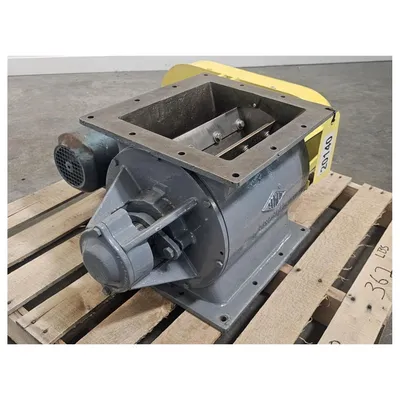 Used 10" Semco, Inc. Steel Rotary Airlock Valve