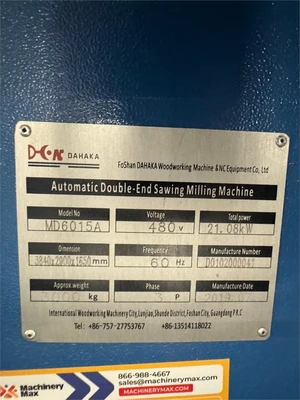 USED 2019 DAHAKA MD6015A