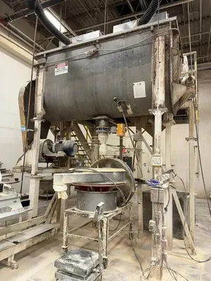Used RIBBON BLENDER 135 CUBIC FEET Ribbon Blenders Pennsylvania US | Global Equipment International, LLC #880491