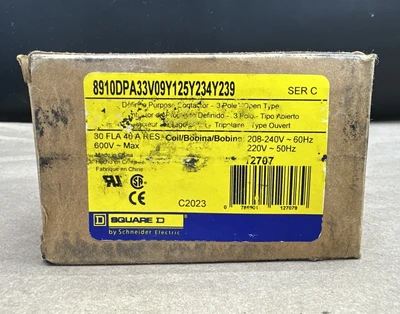 NEW Square D 8910DPA33V09Y125Y234Y239