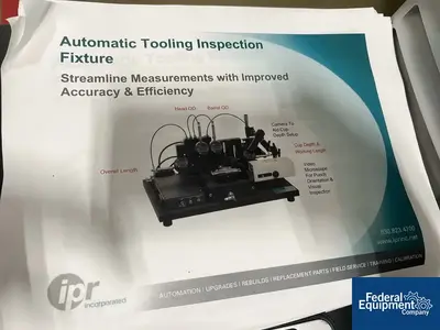 USED IPR IPR Tooling Inspection Station