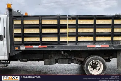 Used 2008 GMC C5500 Flatbed Trucks New Jersey US | Proxy Equipment #1382898