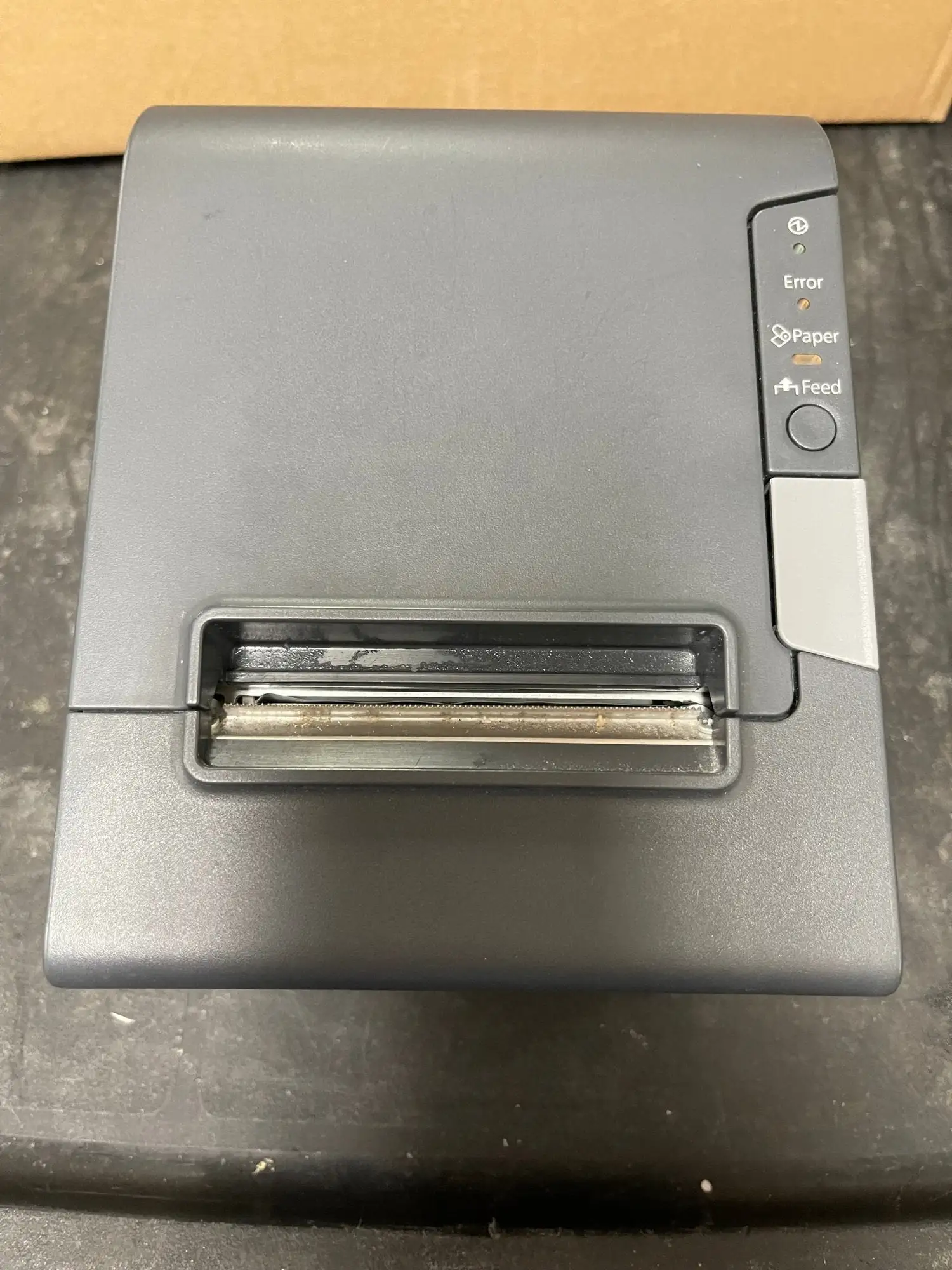 Used EPSON Used Epson TM-T88V POS Retail Thermal Receipt Printer - HLR Thermal Printers Illinois US | Falcon Restaurant Supply #1376359