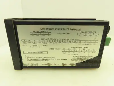 Williamson Model 21 Pro Series Temp Controller Interface Module 5-Digit LED