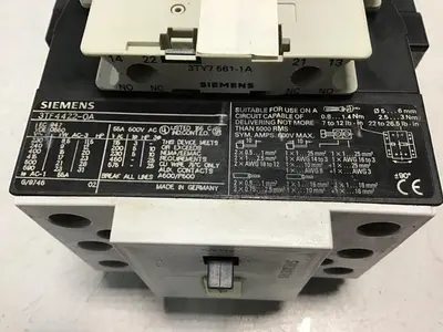 Used SIEMENS 3TF4422-0A PLC Contactors Michigan US | Ideal Machinery #1318621