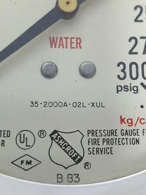 USED ASHCROFT 35-2000A-02L-XUL